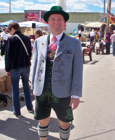 German costume at Cleveland Oktoberfest