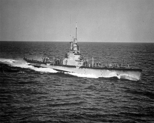 USS Cod submarine in 1951