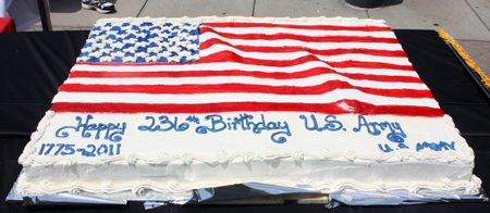 US Army Birthday Cake