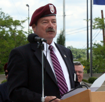 Jim Quisenberry, Past-President of the Joint Veterans Commission of Cuyahoga County