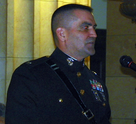 Lt. Colonel US Marine Corps Reserve Arturo G. Hernadez,