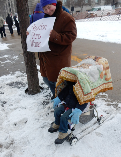 Cleveland Rally for Life 2015 - Abortion hurst women