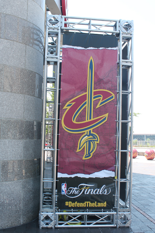 NBA Finals banner