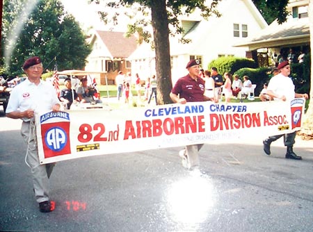 Cleveland  82nd Airborne parade