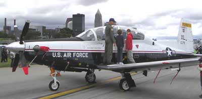 Cleveland National Air Show Air Force Plane