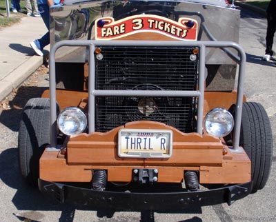 Front of the Euclid Beach Thriller Car