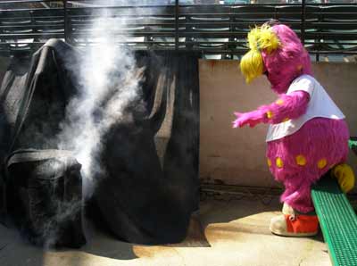 Cleveland Indians mascot Slider