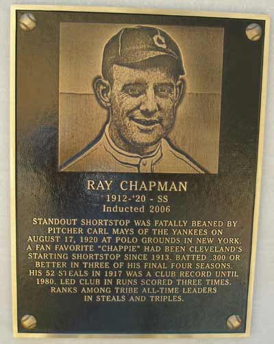 Cleveland Indians Hall of Famer Ray Chapman