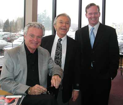 Don Webster, Dick Goddard and Mark Nolan