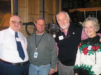 Don Unger, Jim Lentz, Lee and Mary Bailey