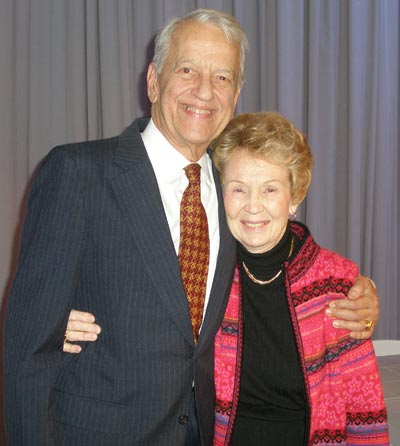 TV Legends Fred Griffith and Miss Barbara