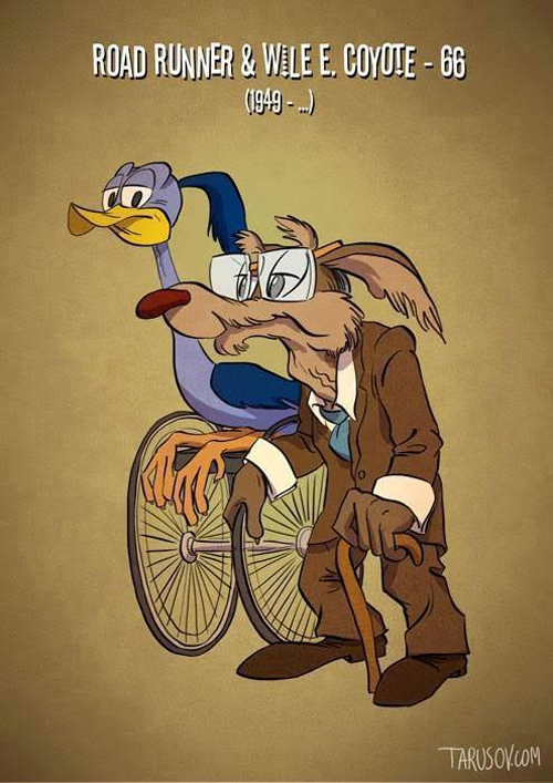Roadrunner and Wile E. Coyote