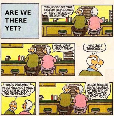 Seniors comic strip