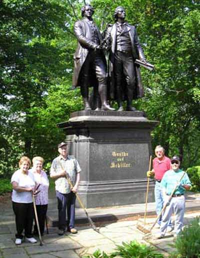 German Cultural Garden volunteers