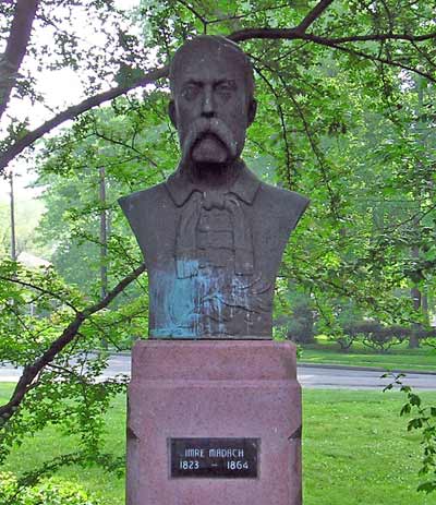Imre Madach Statue in Hungarian Cultural Gardens