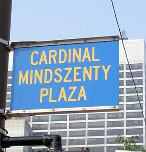 Cardinal Mindszenty Plaza in Cleveland