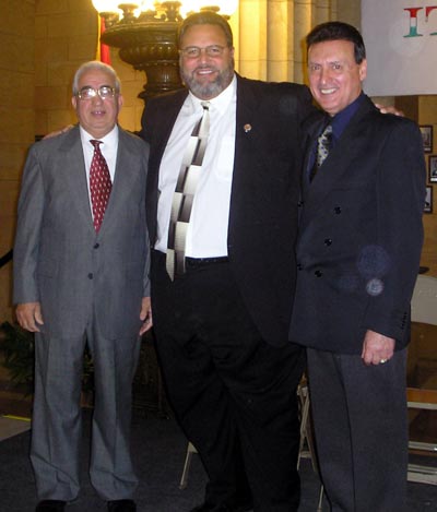 Biagio Parente, Jimmy Dimora and Basil Russo