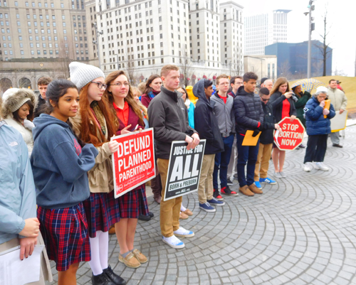 Youth Rally for Life Cleveland 2017