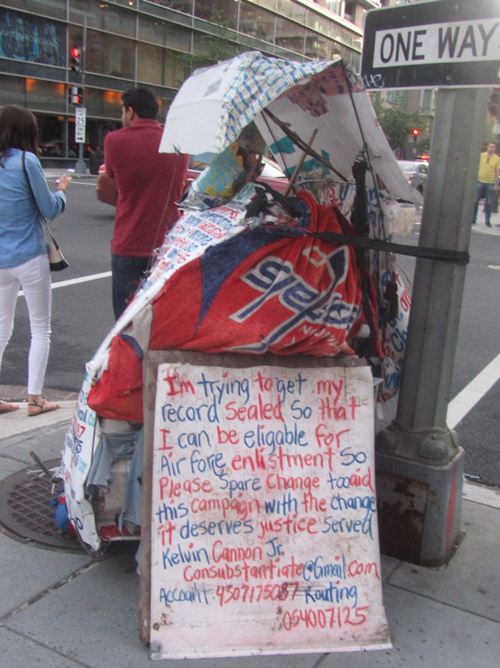 Joe Meissner tent in Washington DC