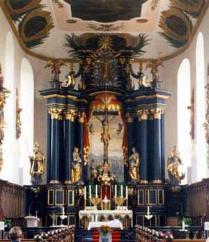 Chapel closeup of St Vincenz