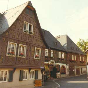 Market Place in Old Hattenheim