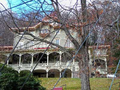 Asa Packer Mansion in Jim Thorpe Pennsylvania