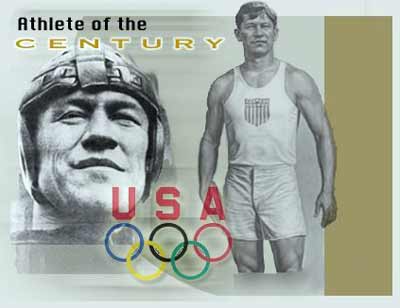 Jim Thorpe, Athlete of the Century