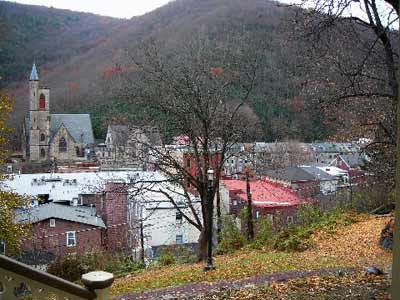 St Mark's church in Jim Thorpe, Pennsylvania