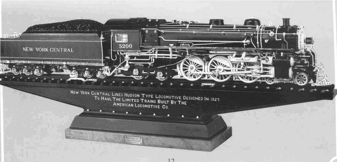 Warther carving of the New York Central