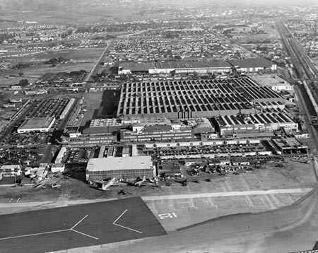 World War II Lockheed Burbank Aircraft Plant