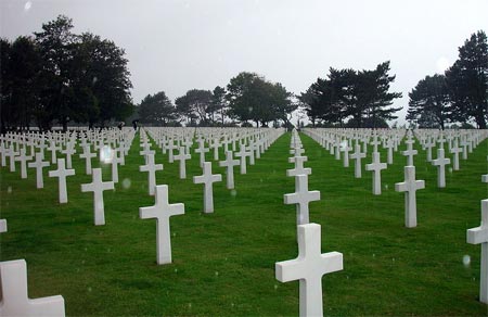 American graves at Normandy