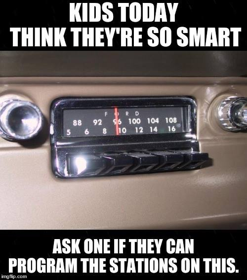Old Car Radio