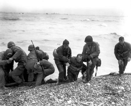 Omaha Beach D-Day Landing at Normandy