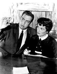 Perry Mason and Della Street