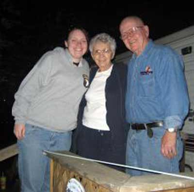 Jean and Jim Walsh with granddaughter Allison