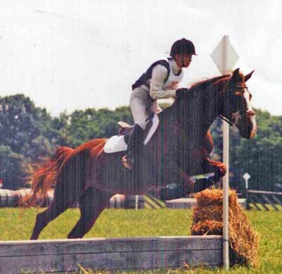 Susie the horse and Helen McCauley