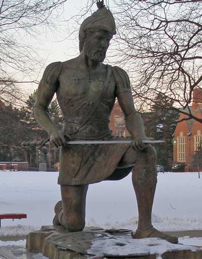 Saint Ignatius Statue at JCU