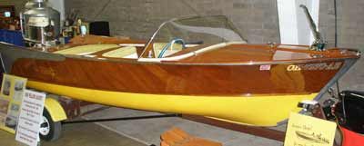 1959 Yellow Jacket Capri boat owned by Roy Rogers