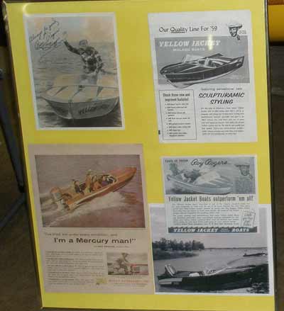 Roy Rogers 1959 Yellow Jacket Boat