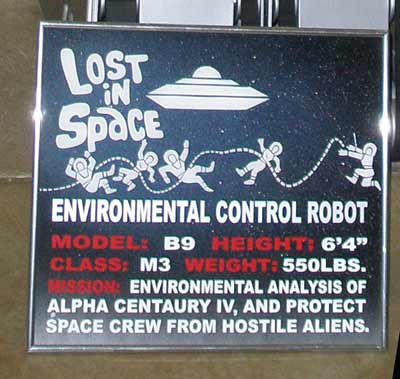 Lost in Space Robot details