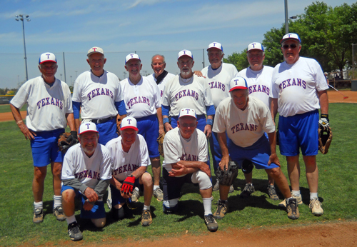Texans 75's Senior Softball Team