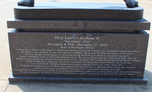 Otto Graham Statue at Cleveland Browns Stadium