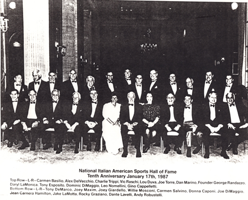 National Italian American Sports Hall of Fame reunion