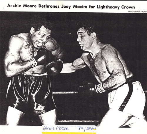 Archie Moore vs Joey Maxim 1952