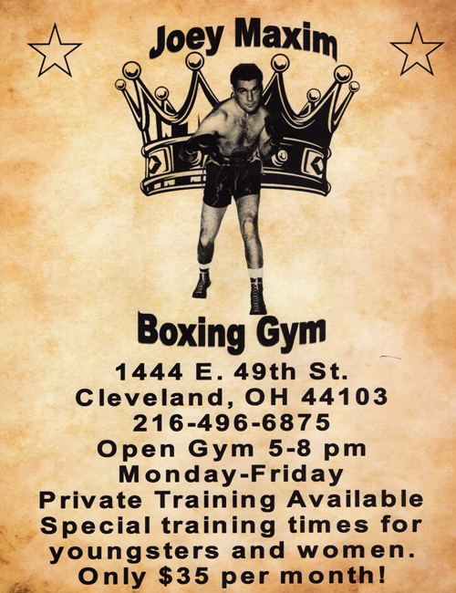 Joey Maxim Police Athletic League gym