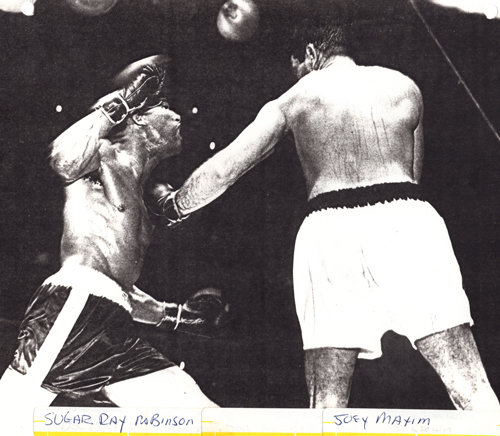 Joey Maxim vs. Sugar Ray Robinson
