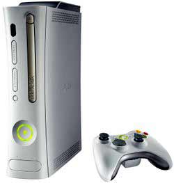 Xbox 360 game console and controller