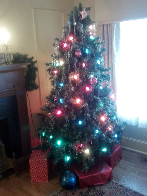 Christmas Story house tree