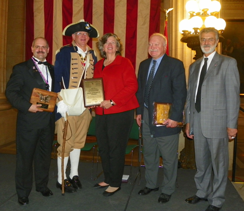 Awardees with Mayor Jackson