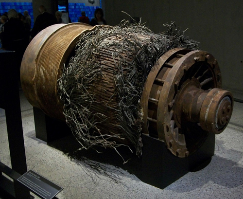 elevator motor from Twin Towers
